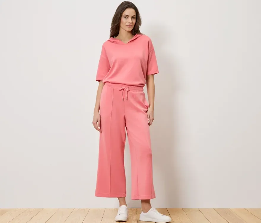 Culotte aus Modal-Mix, korallrosa