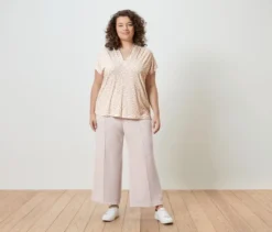 Culotte aus Modal-Mix, sand
