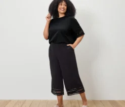 Culotte mit Stickerei