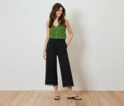 Culotte mit Stickerei