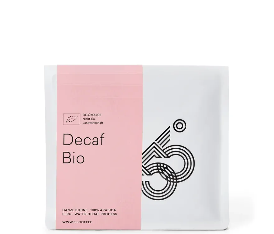 55 Degrees – Decaf Omni-Roast Bio, entkoffeiniert - 250 g Gemahlen