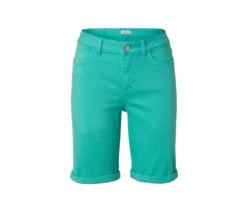 Denim Shorts ‒ Fit »Lea«, aqua