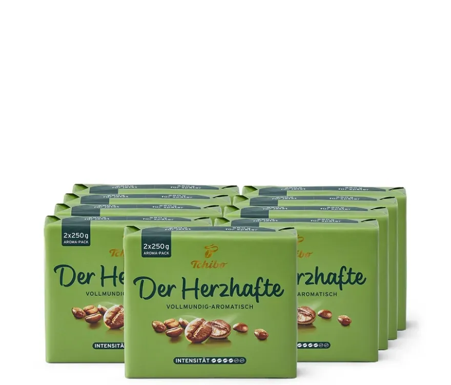Der Herzhafte - 9 x 500 g Gemahlen