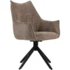 deVries Diningsessel »Ginosa«, drehbar, braun