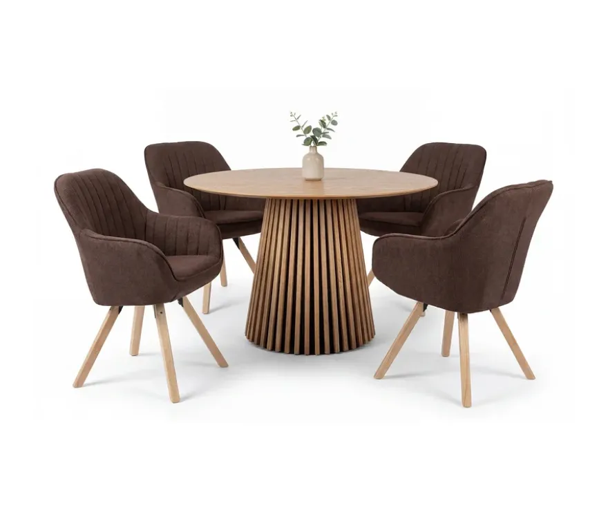 deVries Diningsessel »Matera«, dunkelbraun