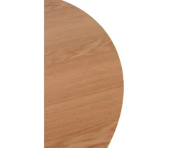 deVries Esstisch »Oria«, 120 cm, Eiche naturfaben und 4 Stühle »Matera«, beige