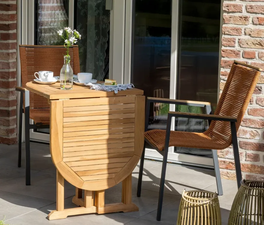 deVries Gartenstühle, 2er-Set, terrakotta