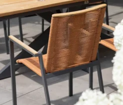 deVries Gartenstühle, 2er-Set, terrakotta