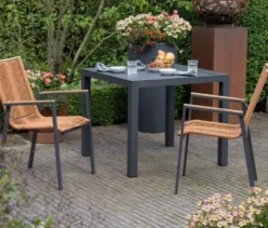 deVries Gartenstühle, 2er-Set, terrakotta