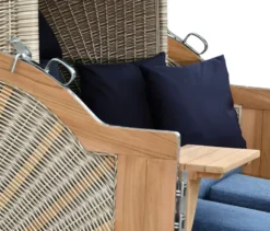 deVries Strandkorb, Teak, XL