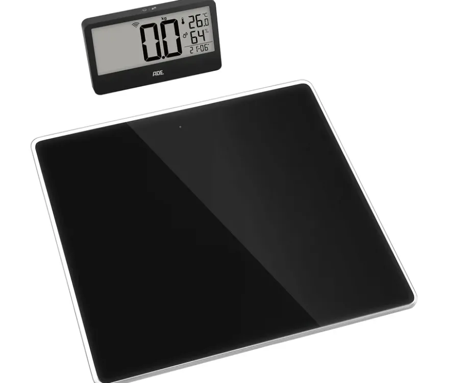 Digitale Personenwaage, schwarz
