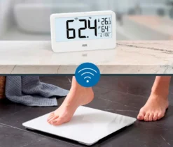 Digitale Personenwaage, weiß
