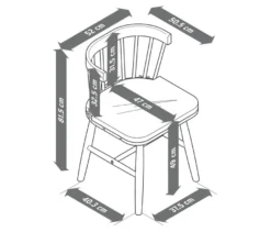 Dining-Stuhl mit Sitzpolster