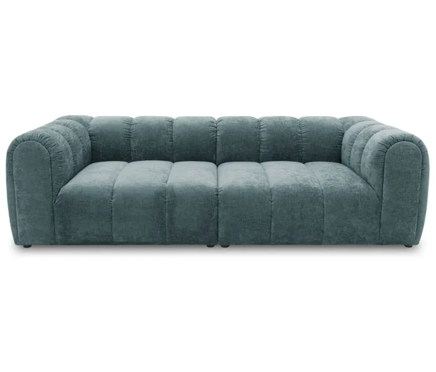 DOMO Bigsofa »Aalborg«, Sitzraster breit, ocean/petrol