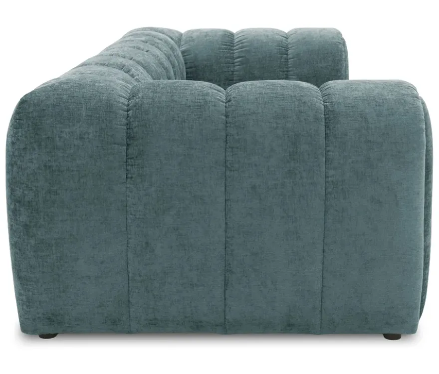 DOMO Bigsofa »Aalborg«, Sitzraster breit, ocean/petrol