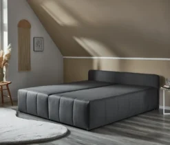 DOMO Boxspringbett »Bergen« 180 x 200 cm inkl. Topper, klein