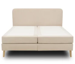 Domo Boxspringbett mit festem Kopfteil inkl. Topper