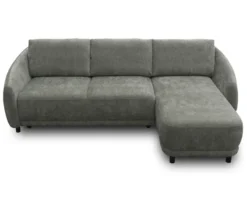 DOMO Eck-Schlafsofa »Visby«, Longchair rechts, grau