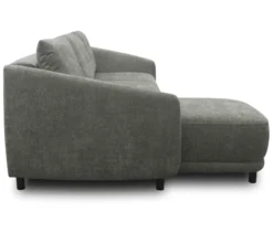 DOMO Eck-Schlafsofa »Visby«, Longchair links, grau
