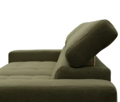 DOMO Ecksofa mit Longchair »Helsingborg«, grün, rechts