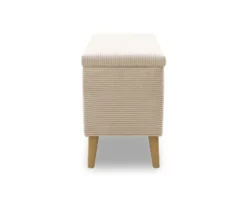DOMO Hocker »Kopenhagen« mit Staufach, creme