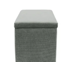 DOMO Hocker »Kopenhagen« mit Staufach, grau