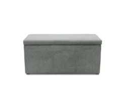 DOMO Hocker »Kopenhagen« mit Staufach, grau