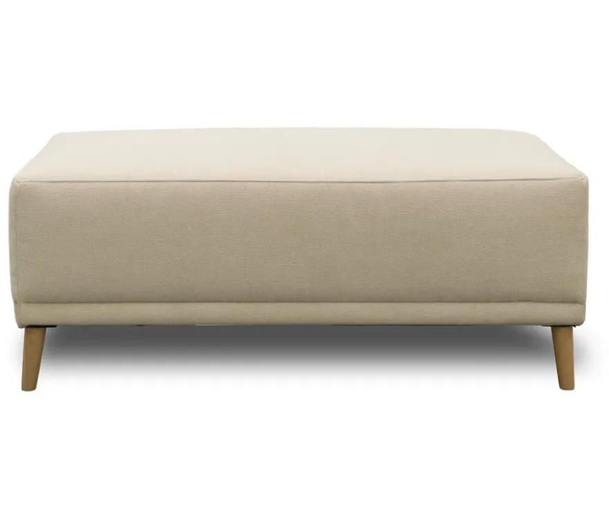 DOMO Hocker »Malmö«, creme/Holz