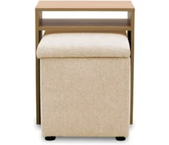 DOMO Hocker mit Tisch »Kopenhagen«, beige