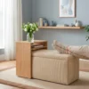 DOMO Hocker mit Tisch »Kopenhagen«, creme