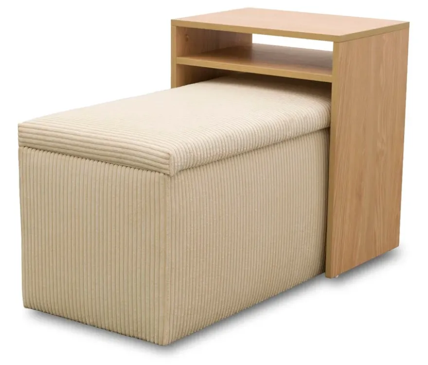 DOMO Hocker mit Tisch »Kopenhagen«, creme