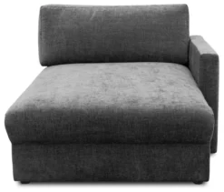 DOMO Longchair »Sonderburg« rechts, anthrazit