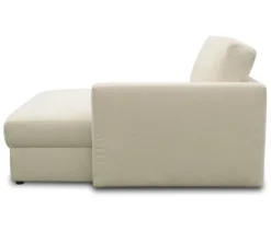 DOMO Longchair »Sonderburg« rechts, creme
