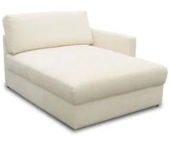 DOMO Longchair »Sonderburg« rechts, creme