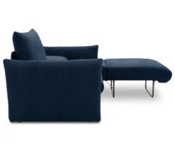 DOMO Schlafsofa 2-Sitzer »Helsinki«, blau