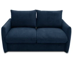 DOMO Schlafsofa 2-Sitzer »Helsinki«, blau