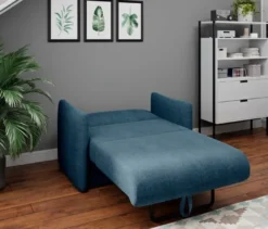 DOMO Schlafsofa 1-Sitzer »Helsinki«, blau
