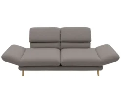 DOMO 2-Sitzer »Malaga«, drehbar, taupe