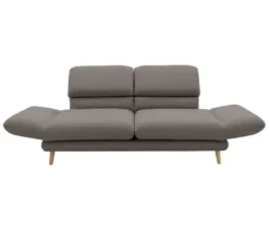 DOMO 2-Sitzer »Malaga«, drehbar, taupe