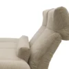 DOMO 2-Sitzer »Malaga«, drehbar, taupefarbener Cord