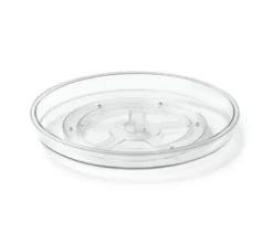 Drehplatte, transparent