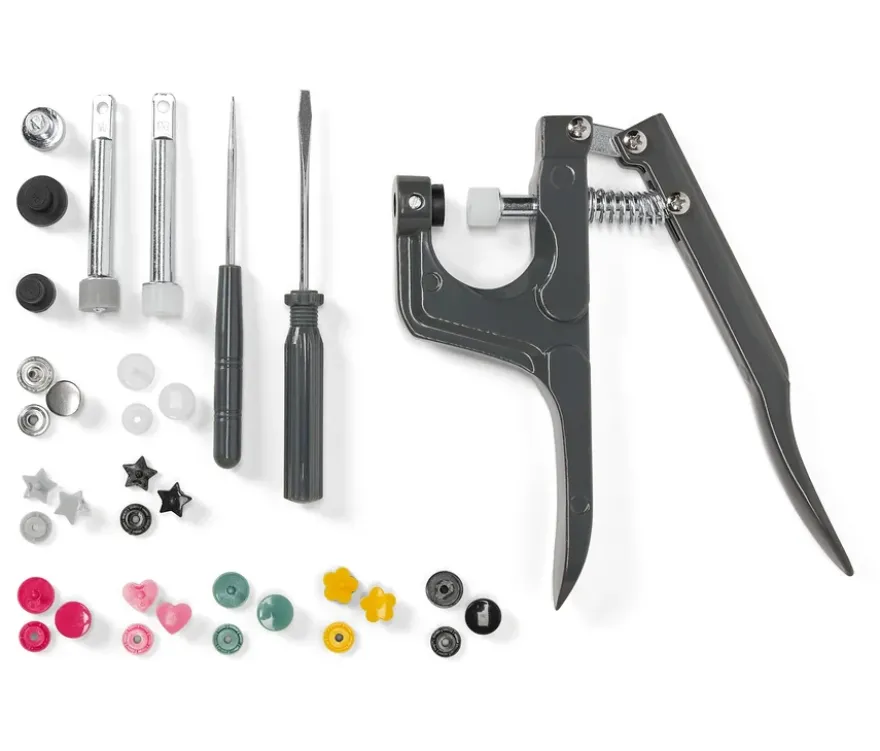 Druckknopf-Set