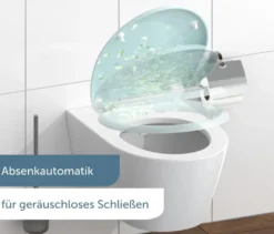 Duroplast WC-Sitz, Flower in the Wind