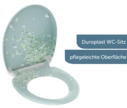Duroplast WC-Sitz, Flower in the Wind