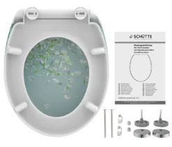 Duroplast WC-Sitz, Flower in the Wind