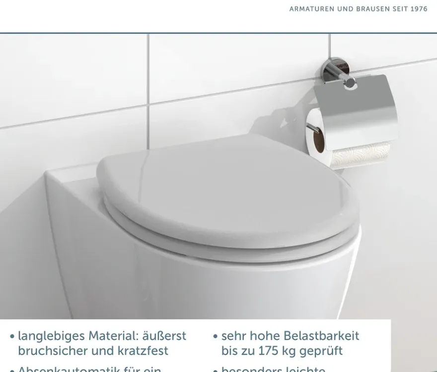 Duroplast WC-Sitz, Grey