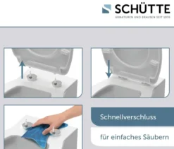 Duroplast WC-Sitz, Grey