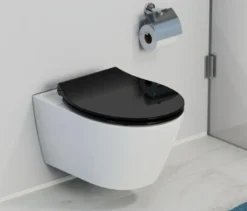 Duroplast WC-Sitz, Slim Black