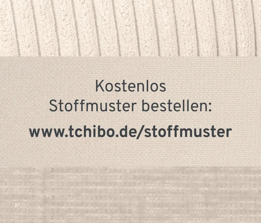 Ecksofa links mit Sofa 2,5-Sitzer rechts »Veluno«, beige