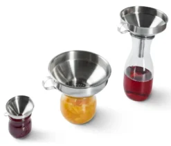 Edelstahltrichter-Set